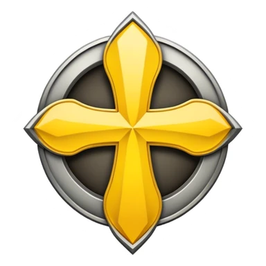 Deaconc emblem with a touch of yellow sticker