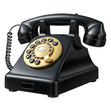 Vintage Telephone sticker