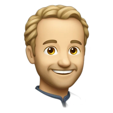 Taras Shevchenko smile in crismas sticker