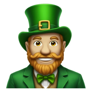 Giant man leprechaun  sticker