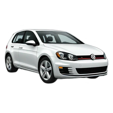 Volkswagen golf mk6 sticker