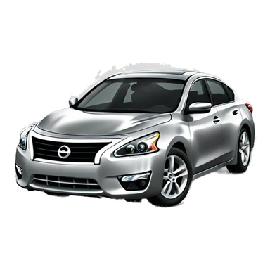 Nissan Altima 2015 silver sticker