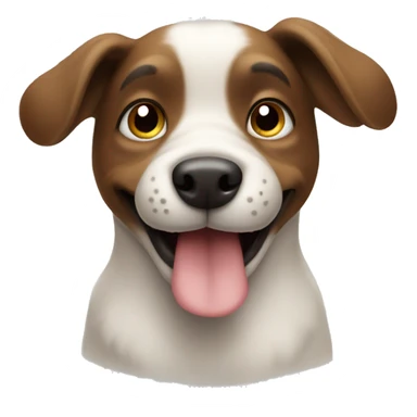 A cute dog giving thumbs up sticker