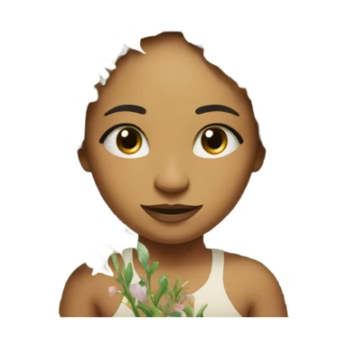 Purest self transforming through growth sticker