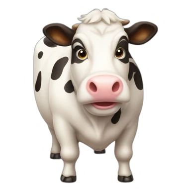 fat cow sticker