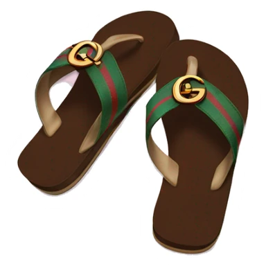 Gucci flip flops  sticker