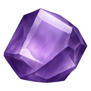 Amethyst crystal gemstone sticker