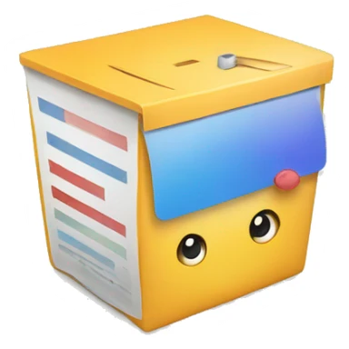 App for creating poll, voting and sharing it sticker