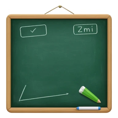 School Chalkboard sticker