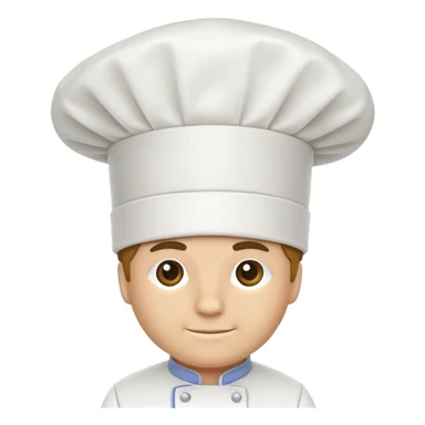 chef's hat emoji only the hat sticker