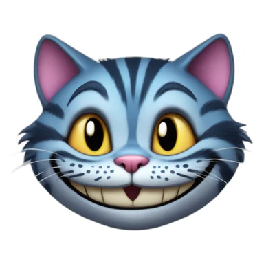 Cheshire cat sticker