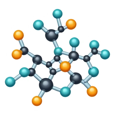 Organic Molecule sticker