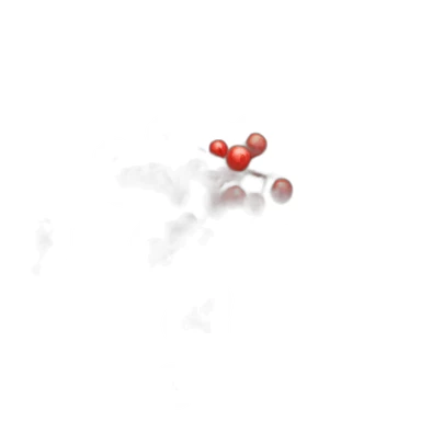 Chains of red viburnum for human health sticker