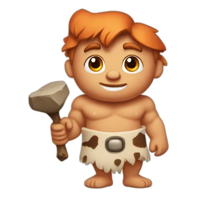 cute fredflintstone sticker