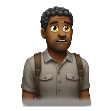 Offended and disbelief  sticker