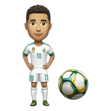 Ronaldo a la Coupe Du Monde sticker