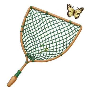 A Net From A Catching Butterflies Without The Butterflies sticker