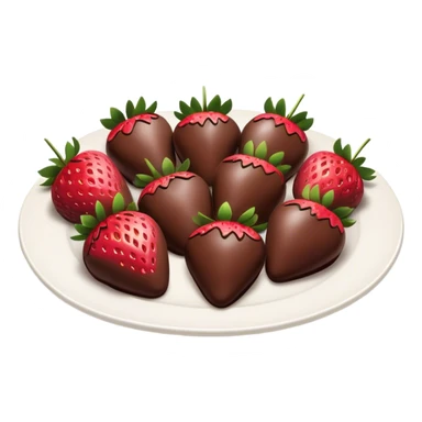 chocolate covered strawberries sticker