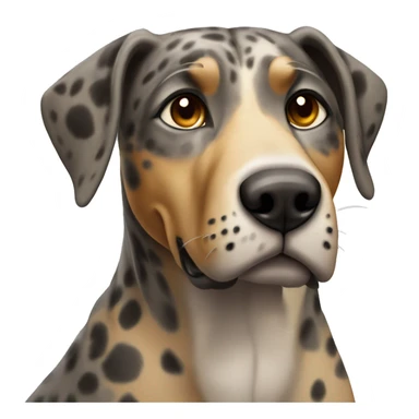 Catahoula leopard hound sticker