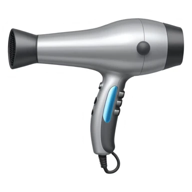 hair dryer sticker