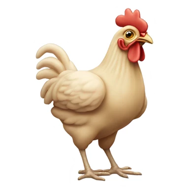 Alien, but it’s a chicken ￼ sticker