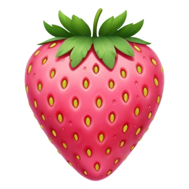 Pink strawberries sticker