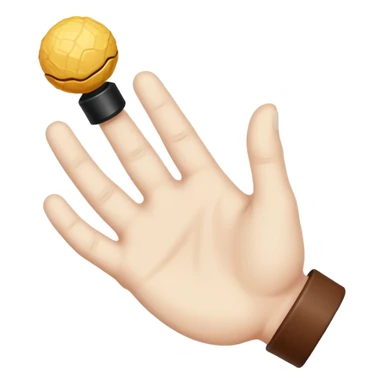 wednesday hand thing sticker