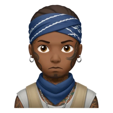 A gang member  sticker