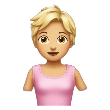 bisou garçon fille sticker