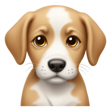 A cute puppy sticker