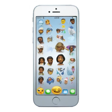 Iphone celeste sticker