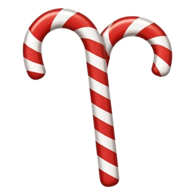 check mark with a candy cane pattern sticker
