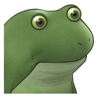 big nose, simple sticker