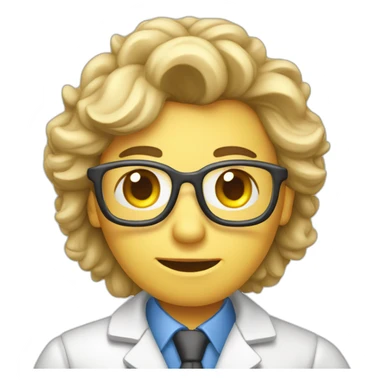 scientist chemist biologist sticker