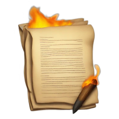 burned contract sticker