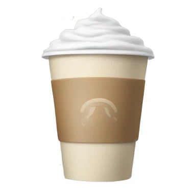 beige starbucks cup with winter pattern sticker