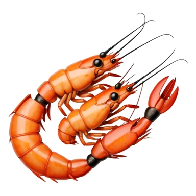 Grilled jumbo shrimp  sticker