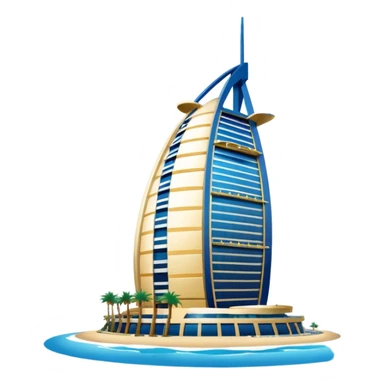Burj Al Arab sticker