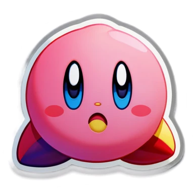 Kirby sticker