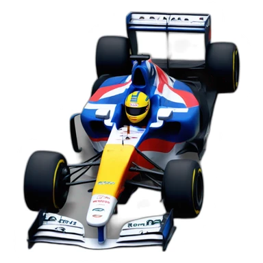 Formule 1 car sticker