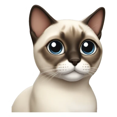 Cat siamese  sticker