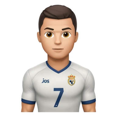 Cristiano Ronaldo football star sticker