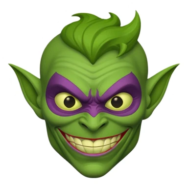 The green goblin sticker