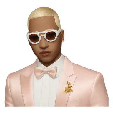 bad bunny met gala sticker