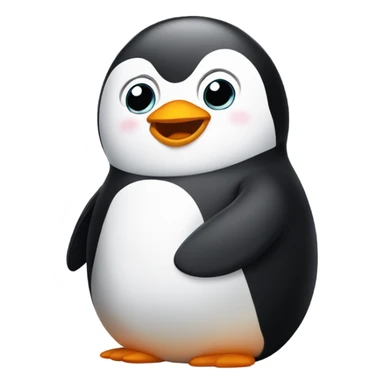 Pudgy penguin sticker