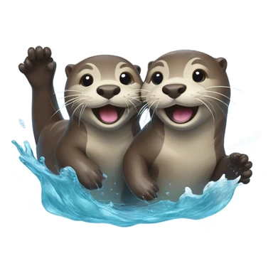 otters love sticker