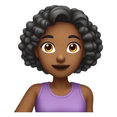 Girl taking a selfie  sticker