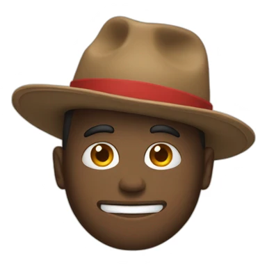 bruger with hat sticker