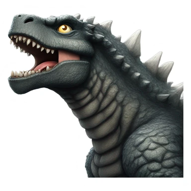 Crying Godzilla  sticker