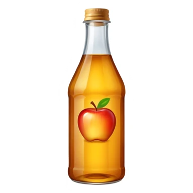 jus de pommes en bouteille sticker